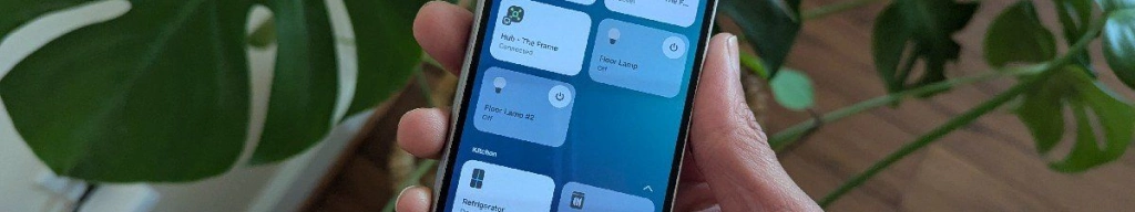 A list of devices in samsung smartthings on a galaxy z fold 6
