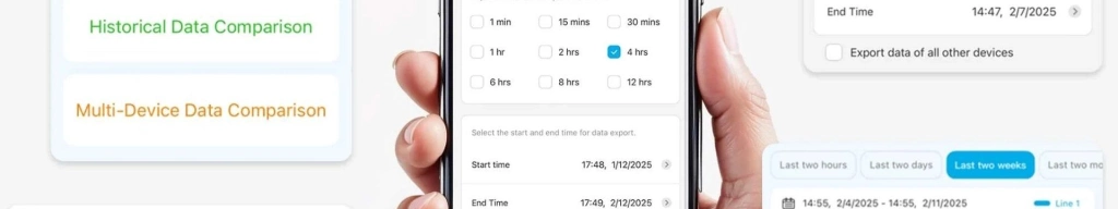 Govee smart thermo hygrometer 2s lite data export lifestyle