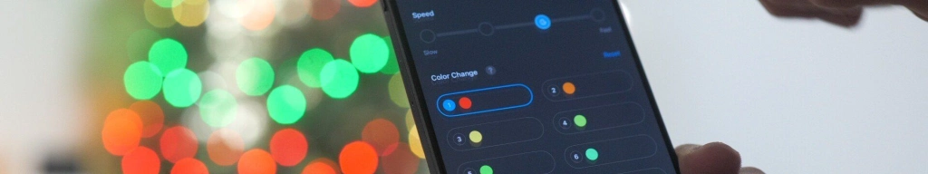 Govee xmas sparkle lights color change