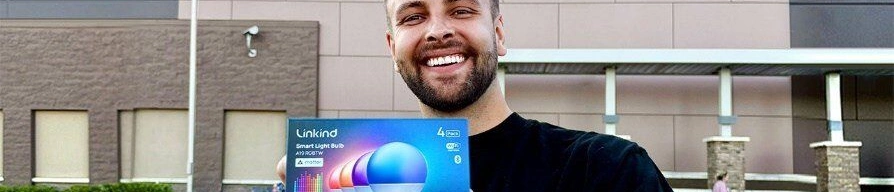 Jimmy Darts with Matter smart bulbs
