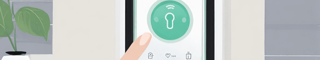 Matter smart home lock