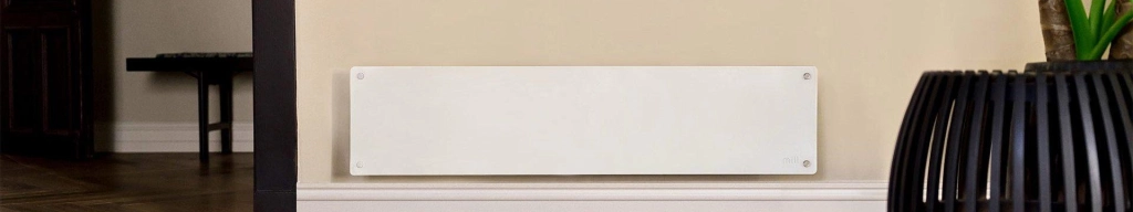 Mill glass wifi panel heater low lifestyle