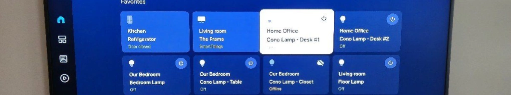 Samsung smartthings on a samsung frame tv