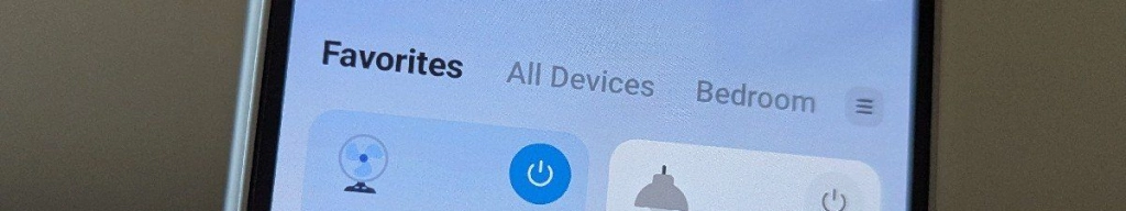 Tapo app on a samsung galaxy z fold 6