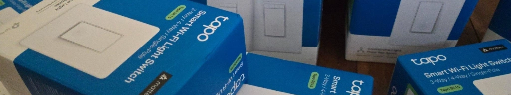 Tp link tapo smart lights in a pile