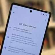 Adding a device in google home on a pixel 6