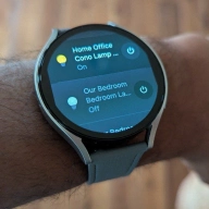 Devices listed in samsung smartthings on a galaxy watch 6