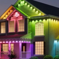 Govee permanent outdoor lights 2 house colorful