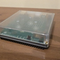 Home assistant green on a table