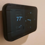 Idle screen on the honeywell home x8s