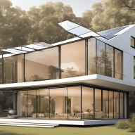 Illustration of a smart home