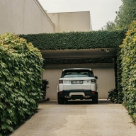 Range Rover in Garage