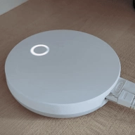 IKEA Dirigera on a shelf