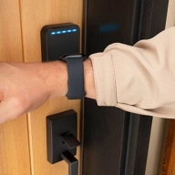 Schlage sense pro smart deadbolt apple watch lifestyle