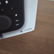 The matter badge on a box for a switchbot hub 3