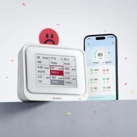 An ultimate Matter air quality sensor with e-paper display surfaced