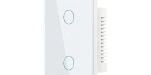 Matter Over Thread Certified Two Gang Wall Switch MS0QD