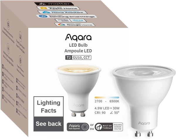 Aqara Smart LED Light Bulb T2 GU10 (Tunable White)