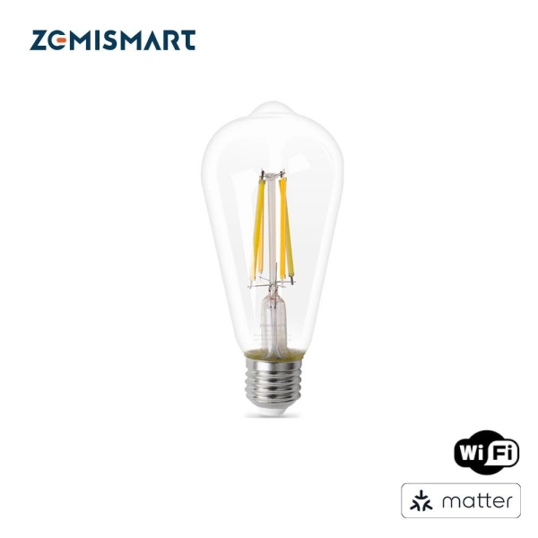 Zemismart Filament Light Bulb E27