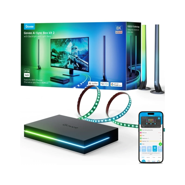 Govee AI Sync Box Kit 2 (for 27-34 inch monitors)