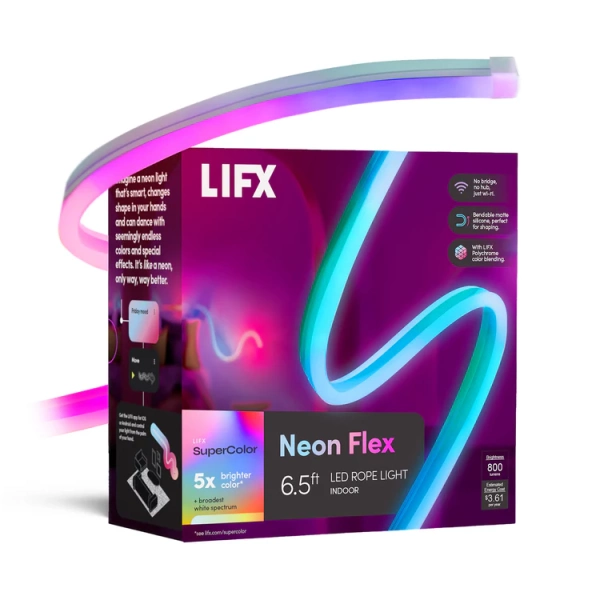 LIFX Indoor Neon Flex 6.5ft