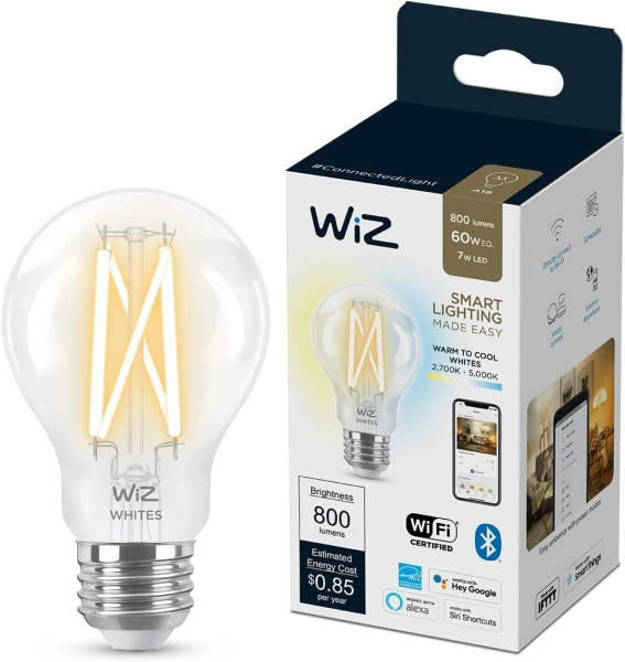 WiZ A19 60W Filament Light Bulb