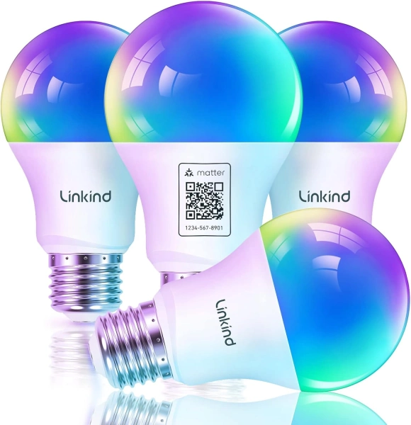 Linkind A19 Smart RGBW Bulb E26