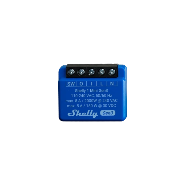 Shelly 1 Mini Gen3