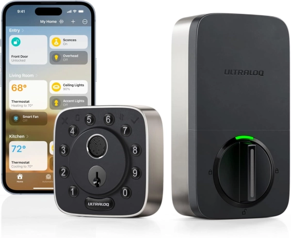 ULTRALOQ Bolt Fingerprint Smart Deadbolt