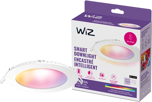 WiZ Connected 6-inch Slim Color Downlight