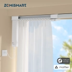 Zemismart Telescoping Retractable Smart Curtain