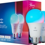 GE Cync Reveal HD+ A19 Smart Bulb
