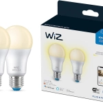 WiZ E27 60W Dimmable Warm White Smart Bulb