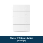 Zemismart WiFi Smart Switch - 4 Gang