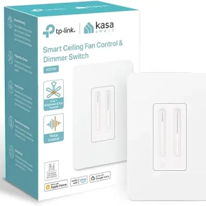 Kasa Smart Ceiling Fan Control and Dimmer Switch KS240
