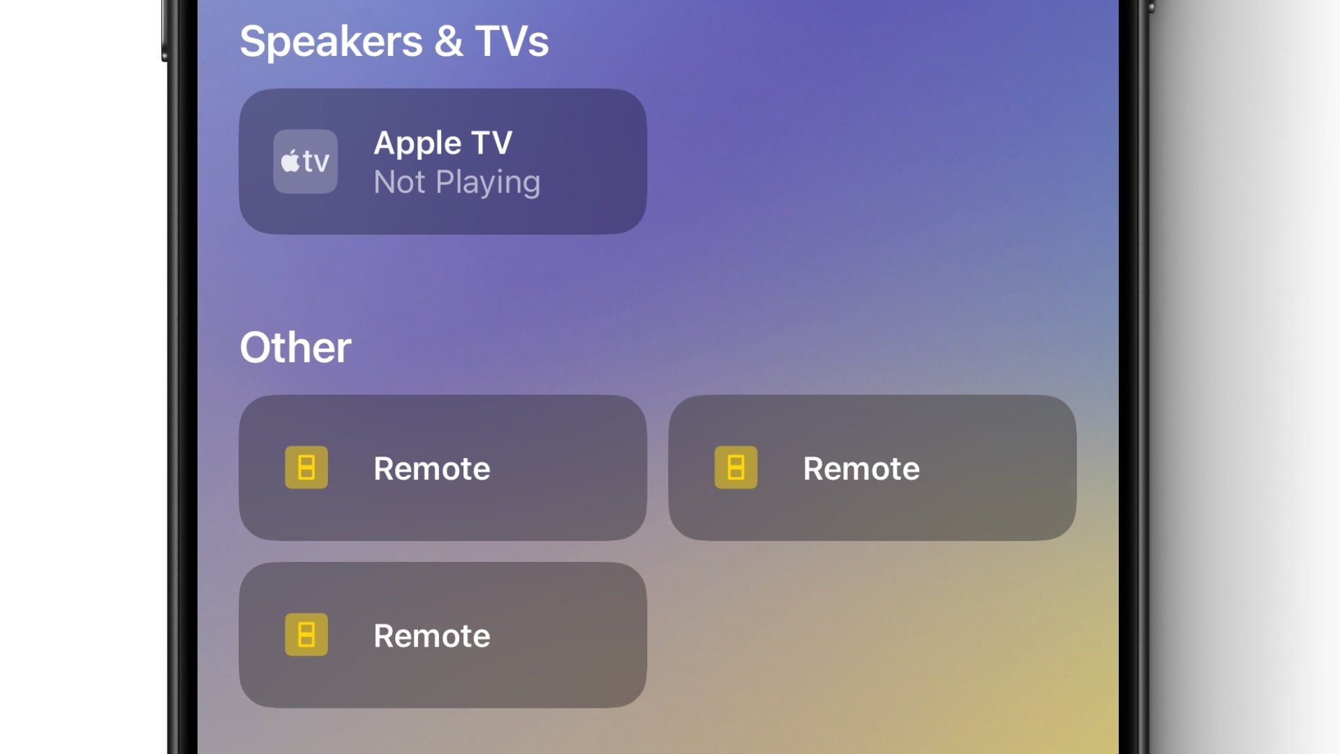 Apple home ios 26 beta 1 remote display