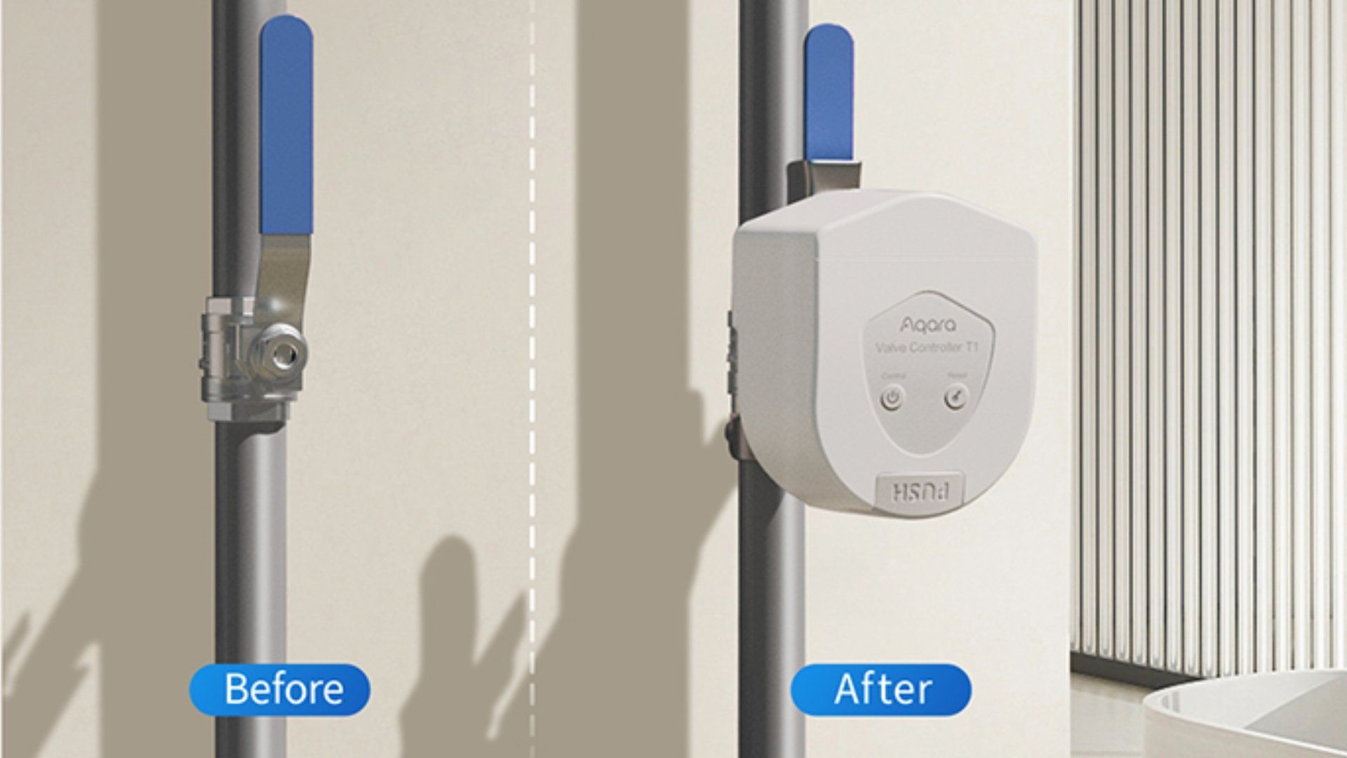 Aqara smart valve controller t1 lifestyle 2