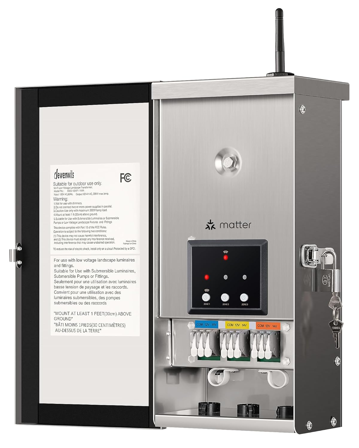Denwenwils 300w matter low voltage transformer