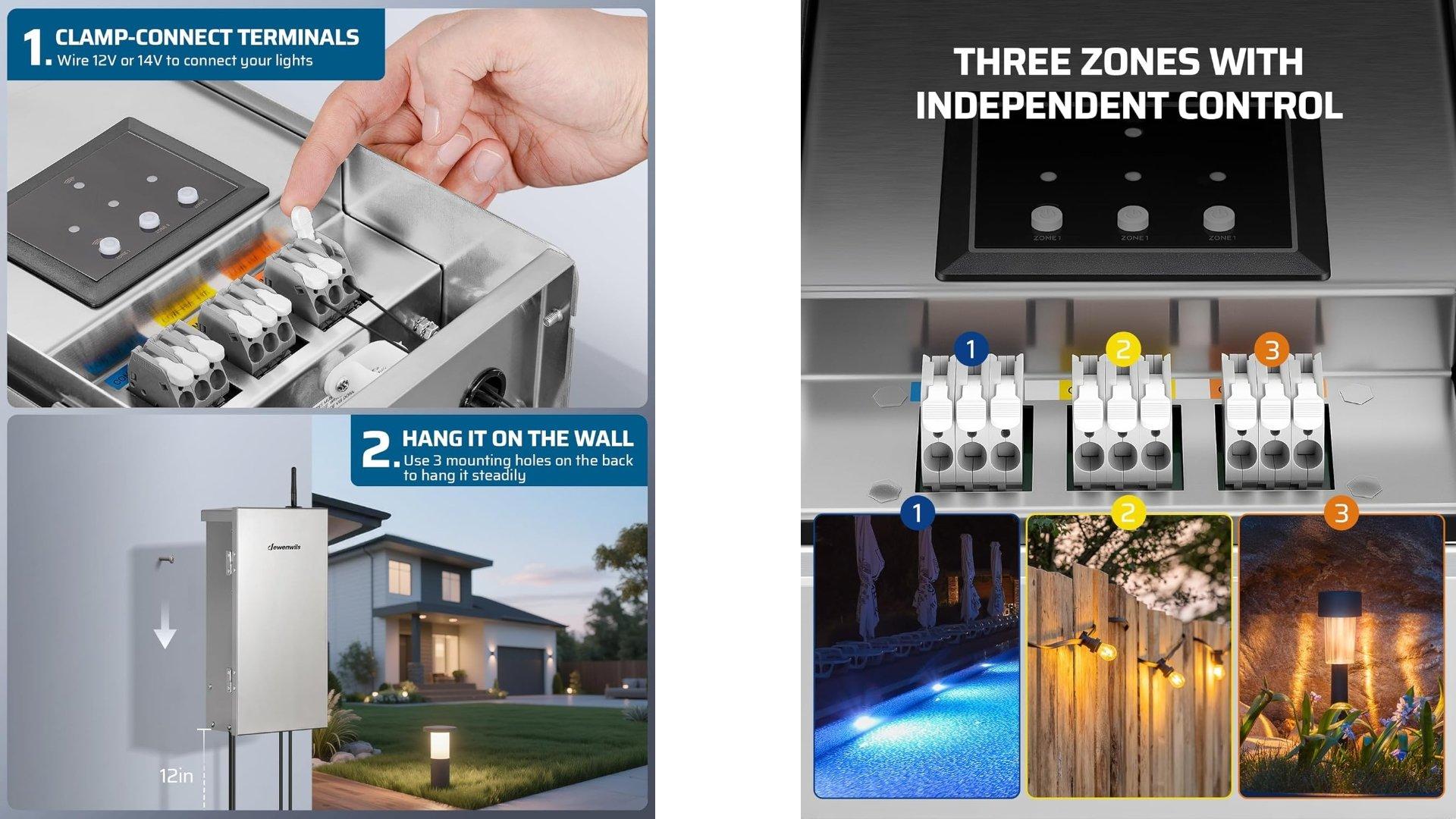 Dewenwils matter low voltage landscape transformer installation