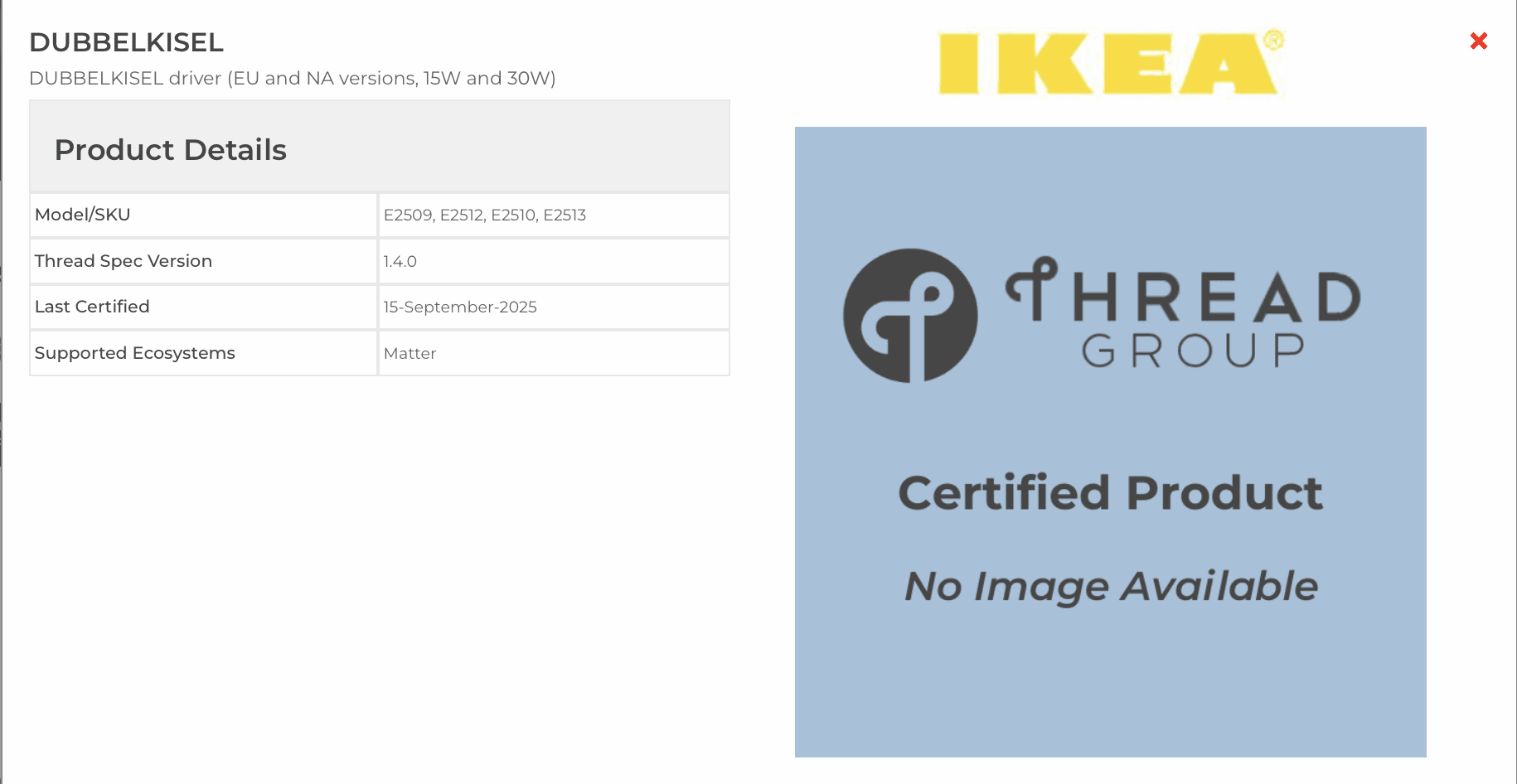 Dubbelkisel driver eu and na versions 15w and 30w