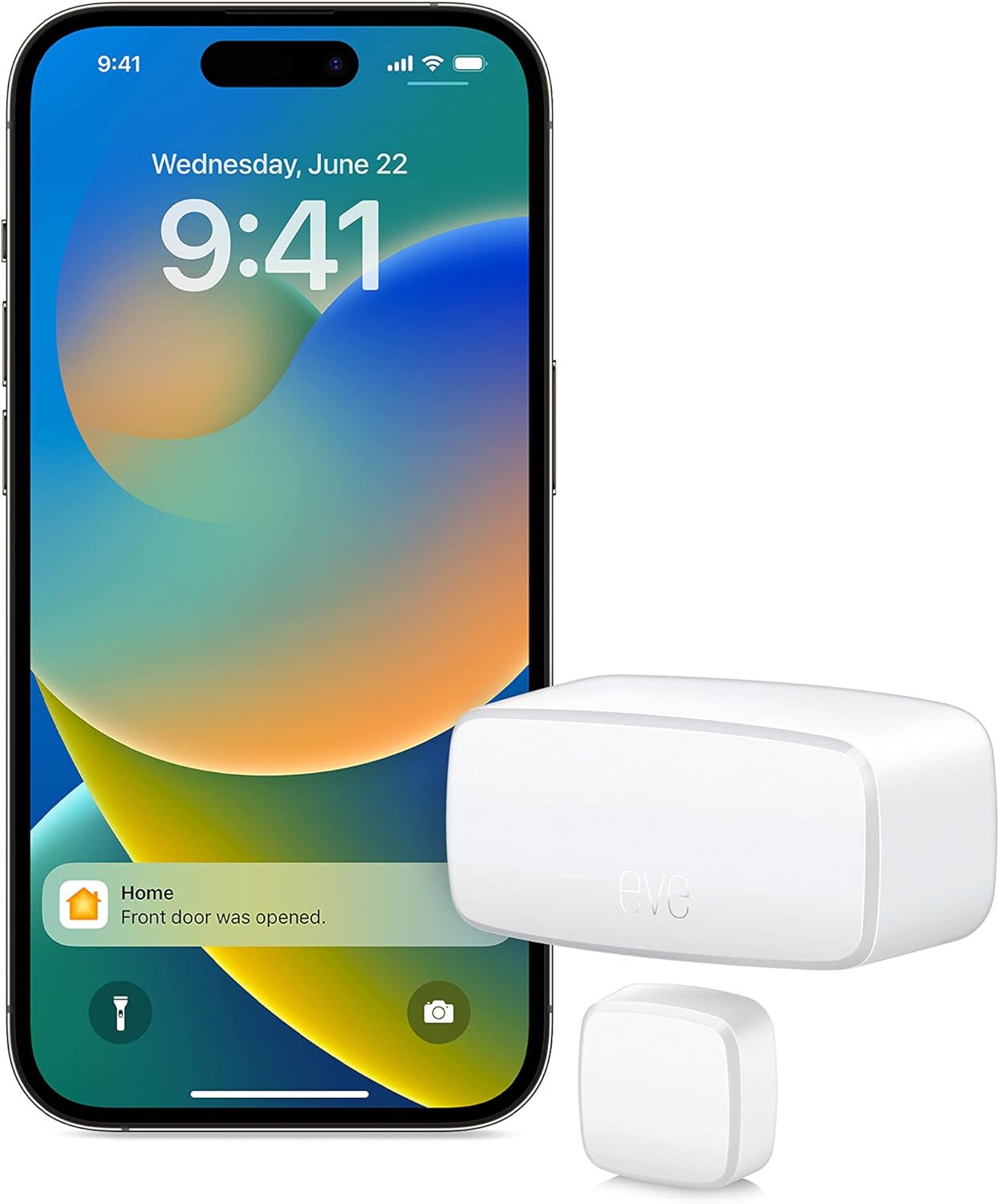 Eve door and window sensor matter