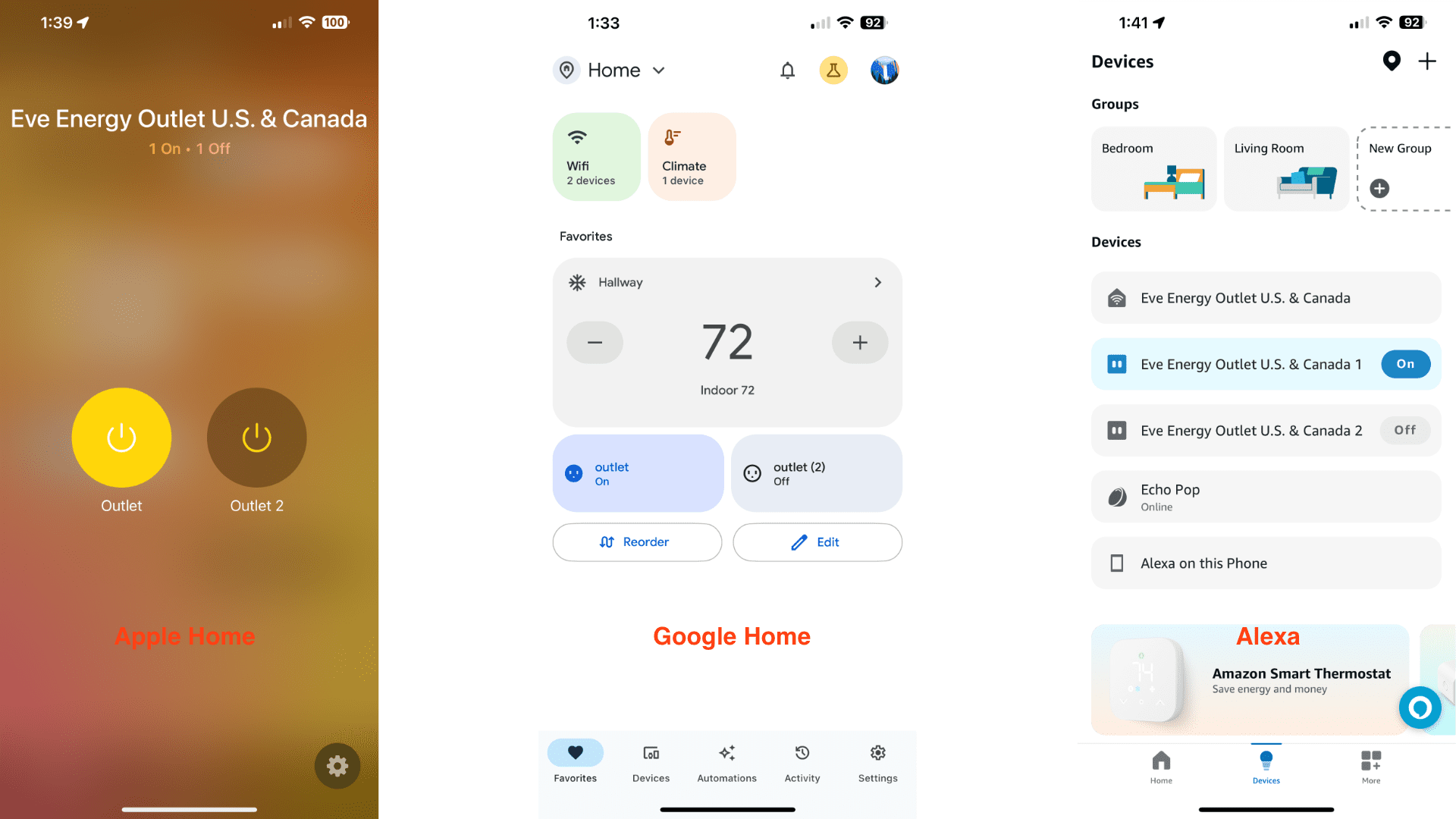 Eve energy outlet review matter multi admin controls
