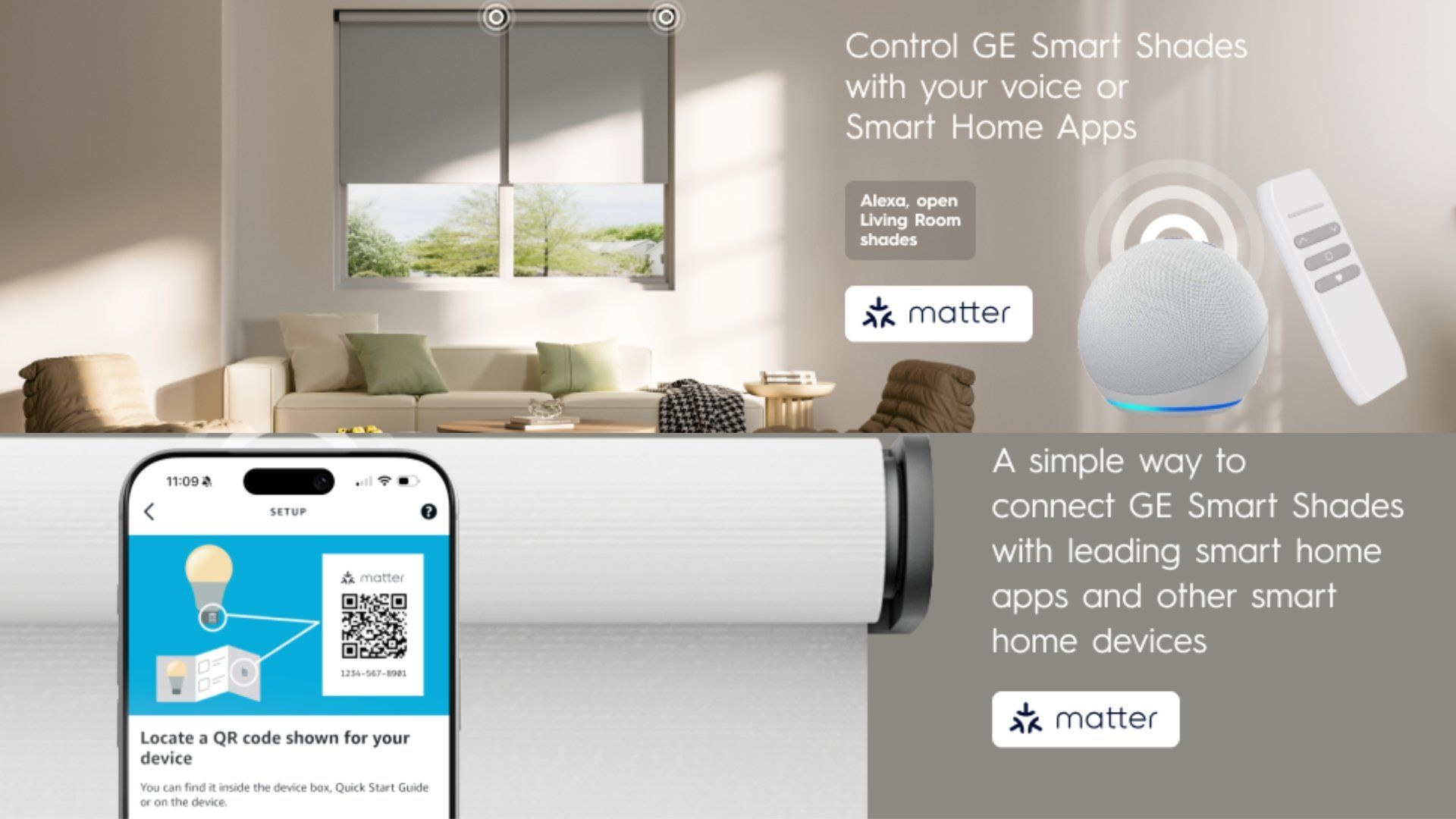 Ge smart shades matter lifestyle