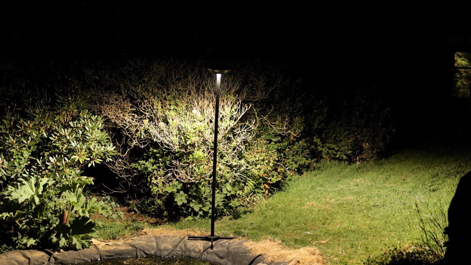 Govee outdoor lamp post review central white ring