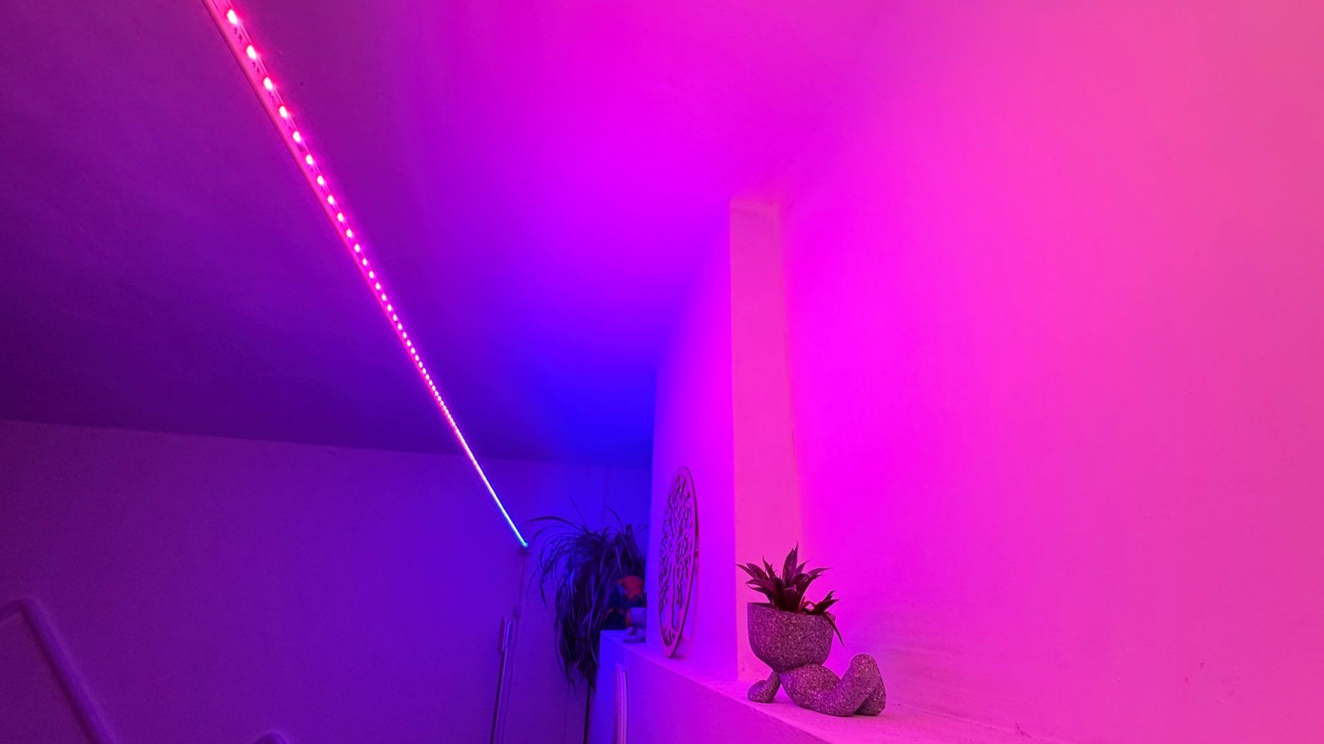 Govee skyline review view from other side of led strip