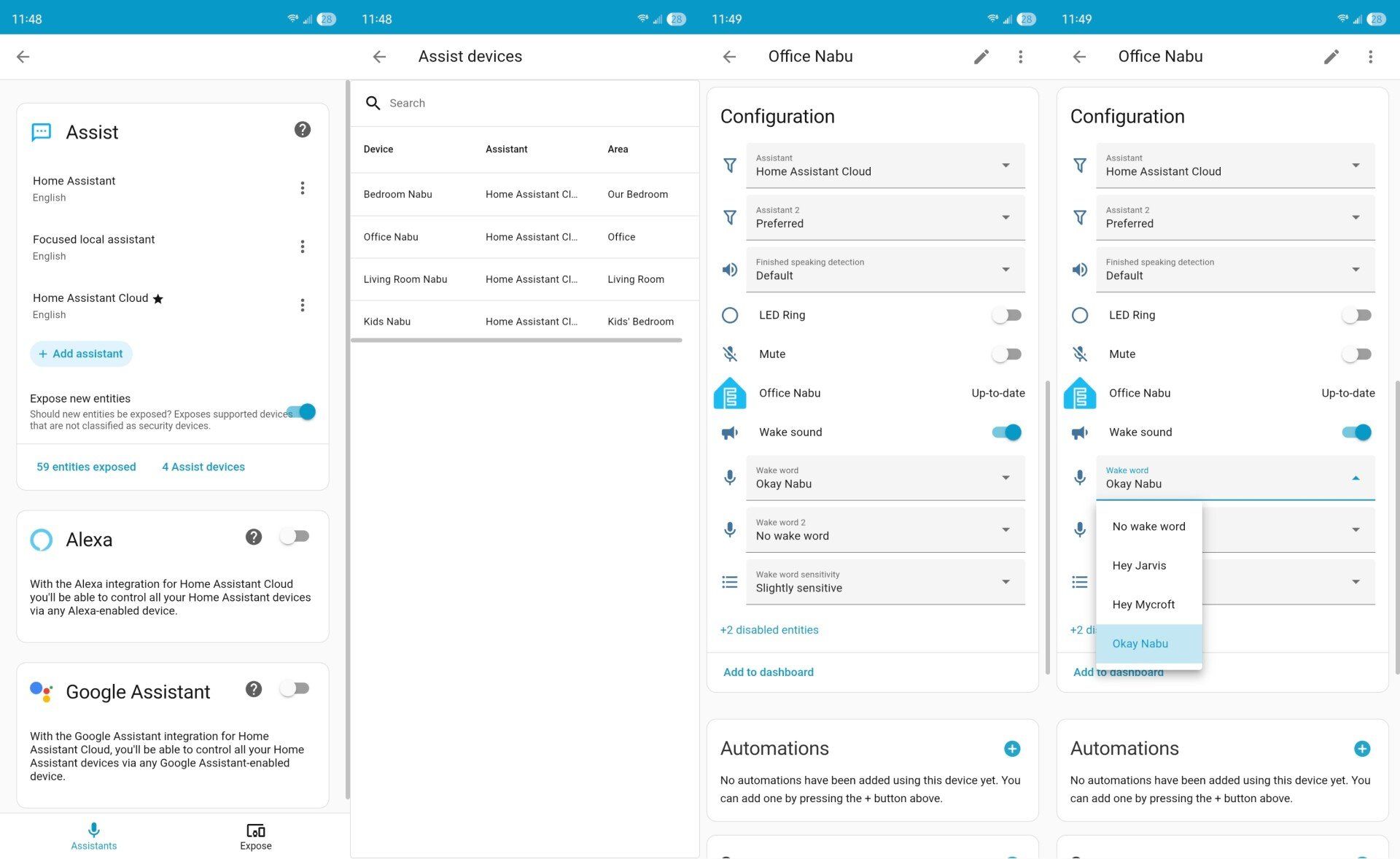 Home assistant voice preview edition settings in home assistant Home assistant voice preview edition settings in home assistant