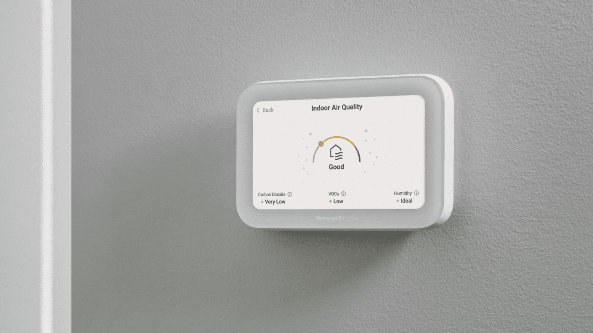 Honeywell home x86 smart thermostat air quality lifestyle Honeywell home x86 smart thermostat air quality lifestyle