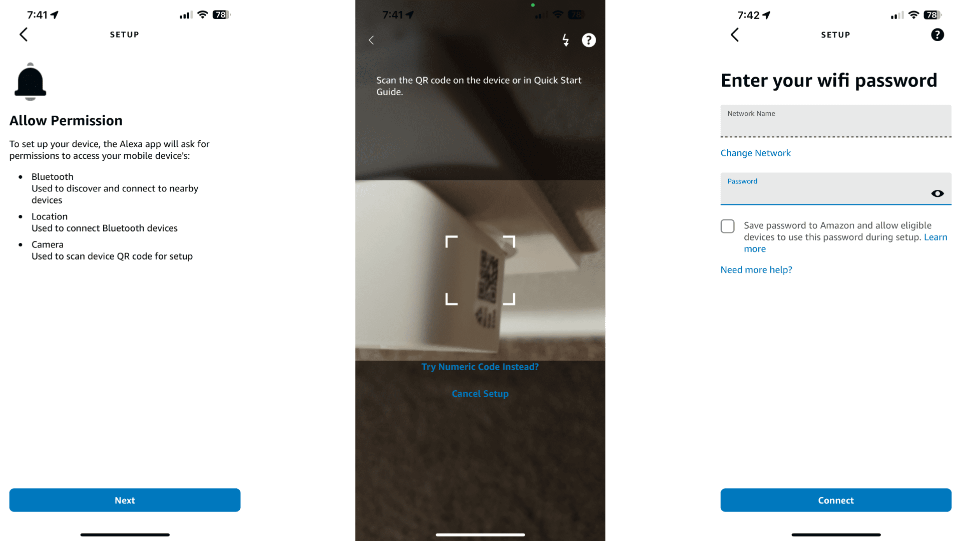 How to add matter device to alexa steps 3
