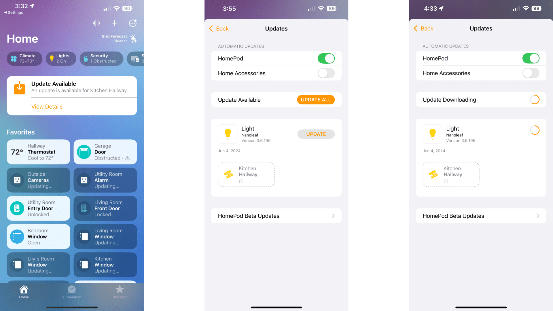 How to update matter devices apple home app 1
