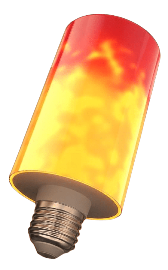 Linkind flame flicker bulb